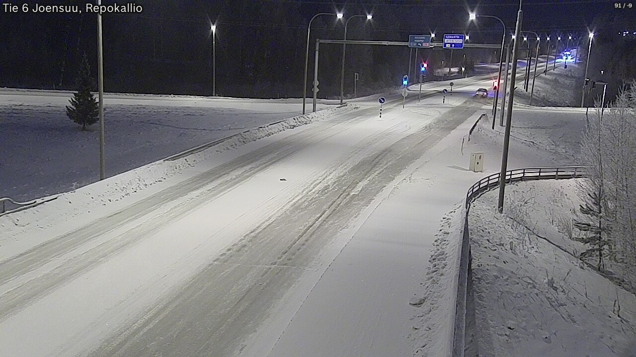 Kelikamerat Kuva Tie 6 Joensuu, Repokallio, Joensuu, Pohjois-Karjala