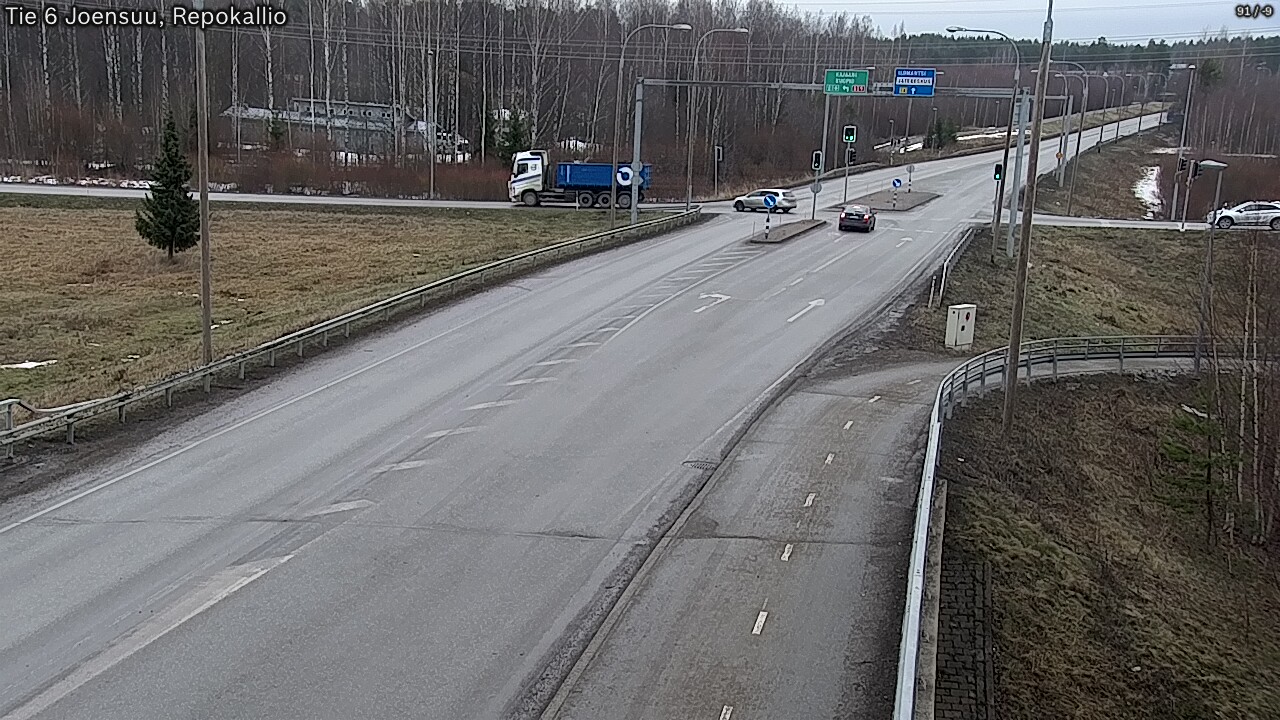 Kelikamerat Kuva Tie 6 Joensuu, Repokallio, Joensuu, Pohjois-Karjala