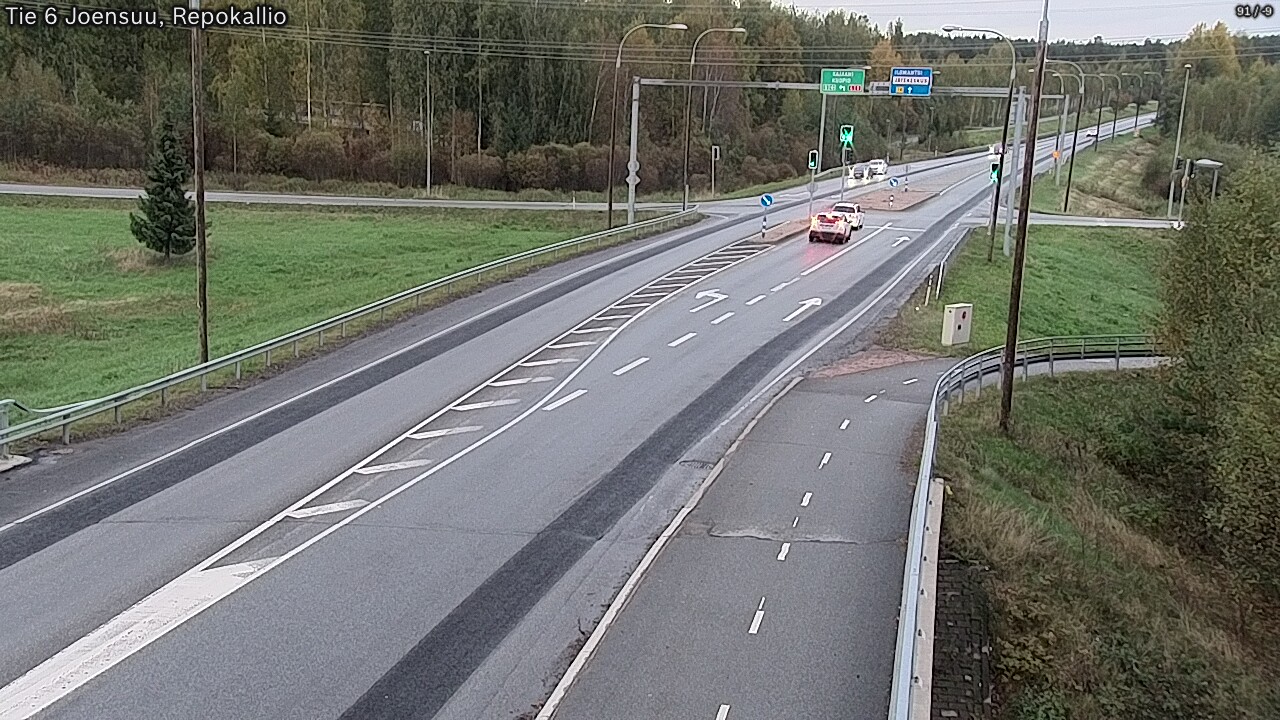Kelikamerat Kuva Tie 6 Joensuu, Repokallio, Joensuu, Pohjois-Karjala