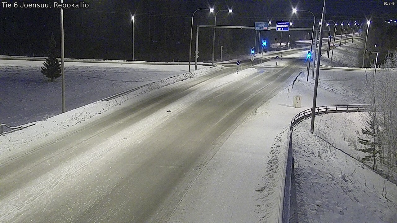 Kelikamerat Kuva Tie 6 Joensuu, Repokallio, Joensuu, Pohjois-Karjala