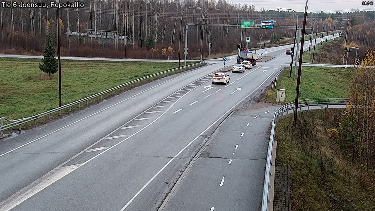 Kelikamerat Kuva Tie 6 Joensuu, Repokallio, Joensuu, Pohjois-Karjala