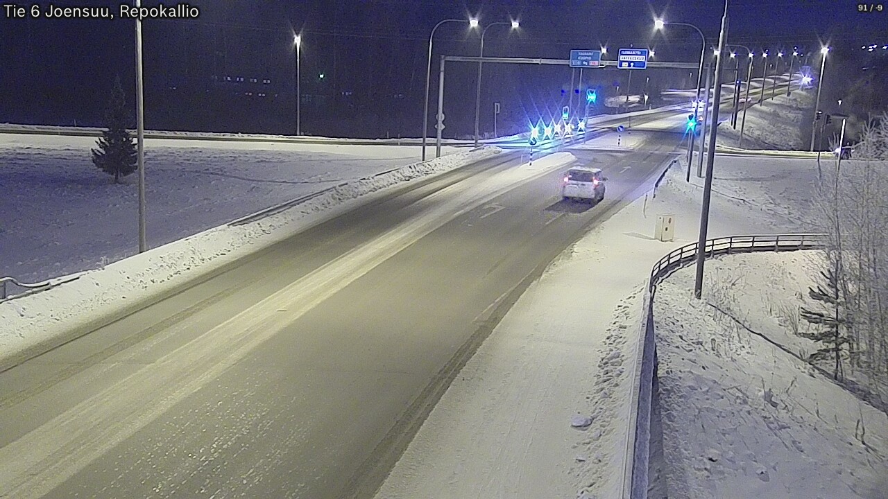 Kelikamerat Kuva Tie 6 Joensuu, Repokallio, Joensuu, Pohjois-Karjala