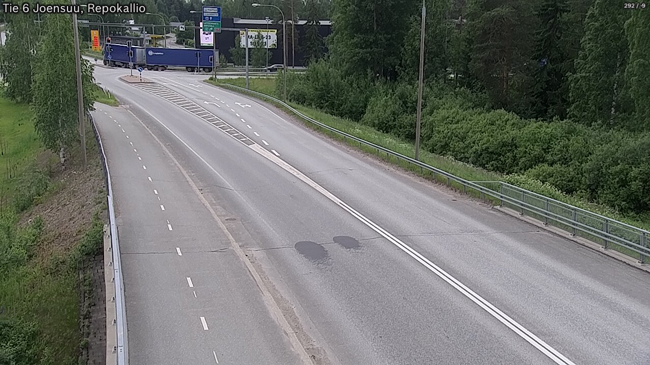 Kelikamerat Kuva Tie 6 Joensuu, Repokallio, Joensuu, Pohjois-Karjala
