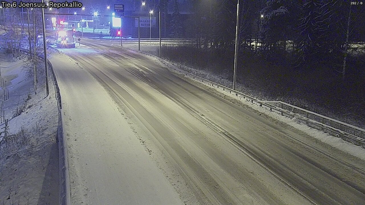 Weather Camera Image Väg 6 Joensuu, Repokallio, Joensuu, Pohjois-Karjala