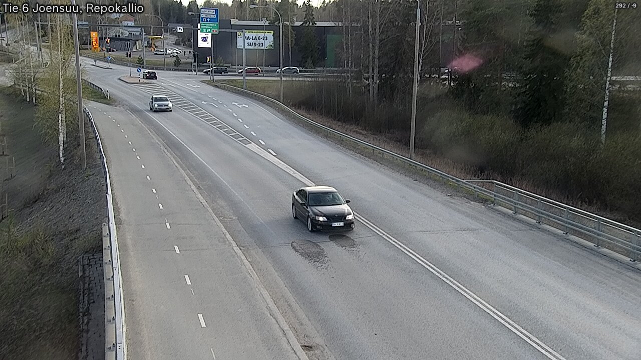 Weather Camera Image Road 6 Joensuu, Repokallio, Joensuu, Pohjois-Karjala