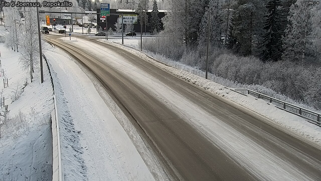 Weather Camera Image Väg 6 Joensuu, Repokallio, Joensuu, Pohjois-Karjala