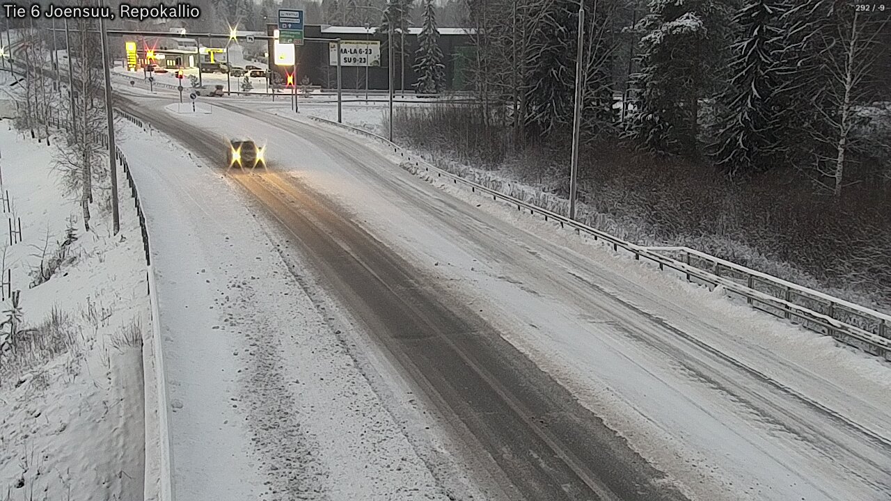 Kelikamerat Kuva Tie 6 Joensuu, Repokallio, Joensuu, Pohjois-Karjala