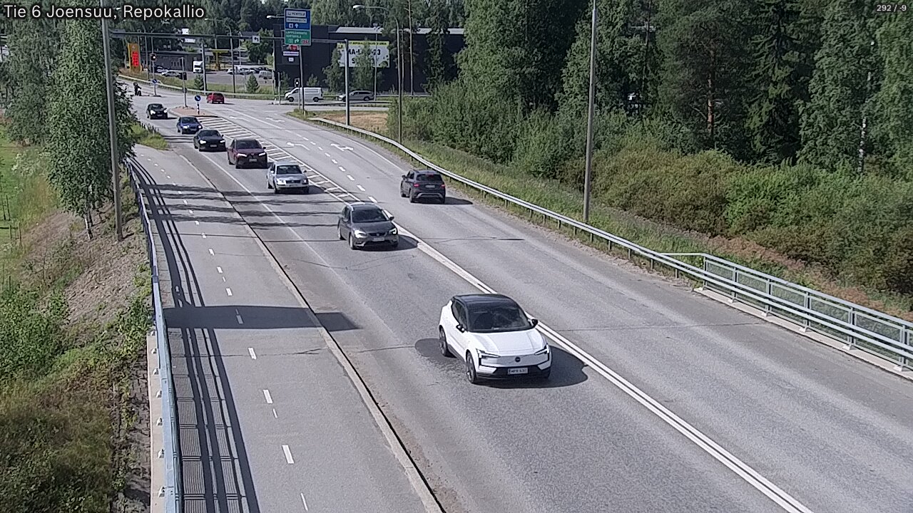 Kelikamerat Kuva Tie 6 Joensuu, Repokallio, Joensuu, Pohjois-Karjala