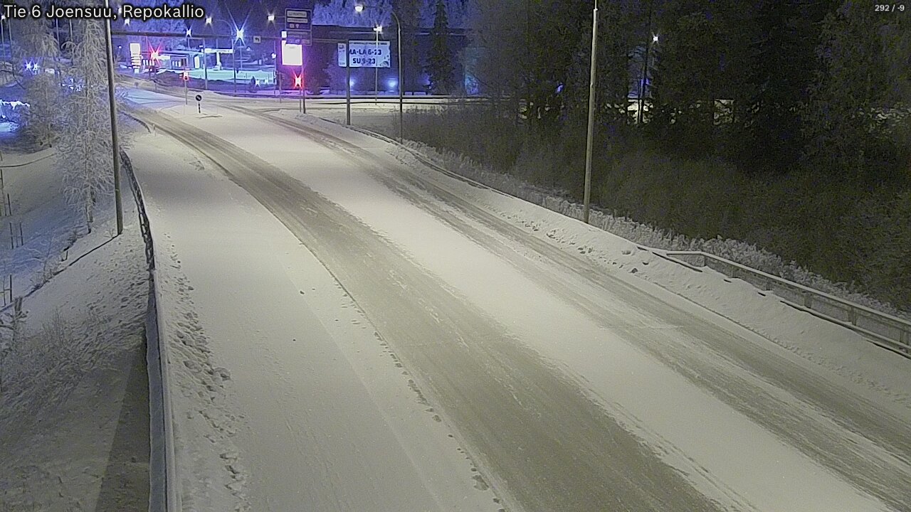 Kelikamerat Kuva Tie 6 Joensuu, Repokallio, Joensuu, Pohjois-Karjala