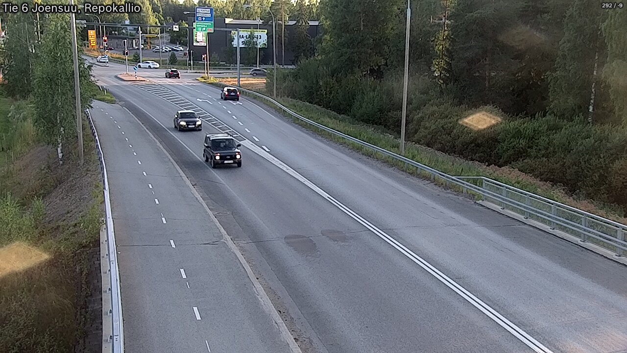 Kelikamerat Kuva Tie 6 Joensuu, Repokallio, Joensuu, Pohjois-Karjala