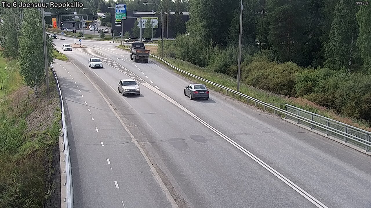 Kelikamerat Kuva Tie 6 Joensuu, Repokallio, Joensuu, Pohjois-Karjala