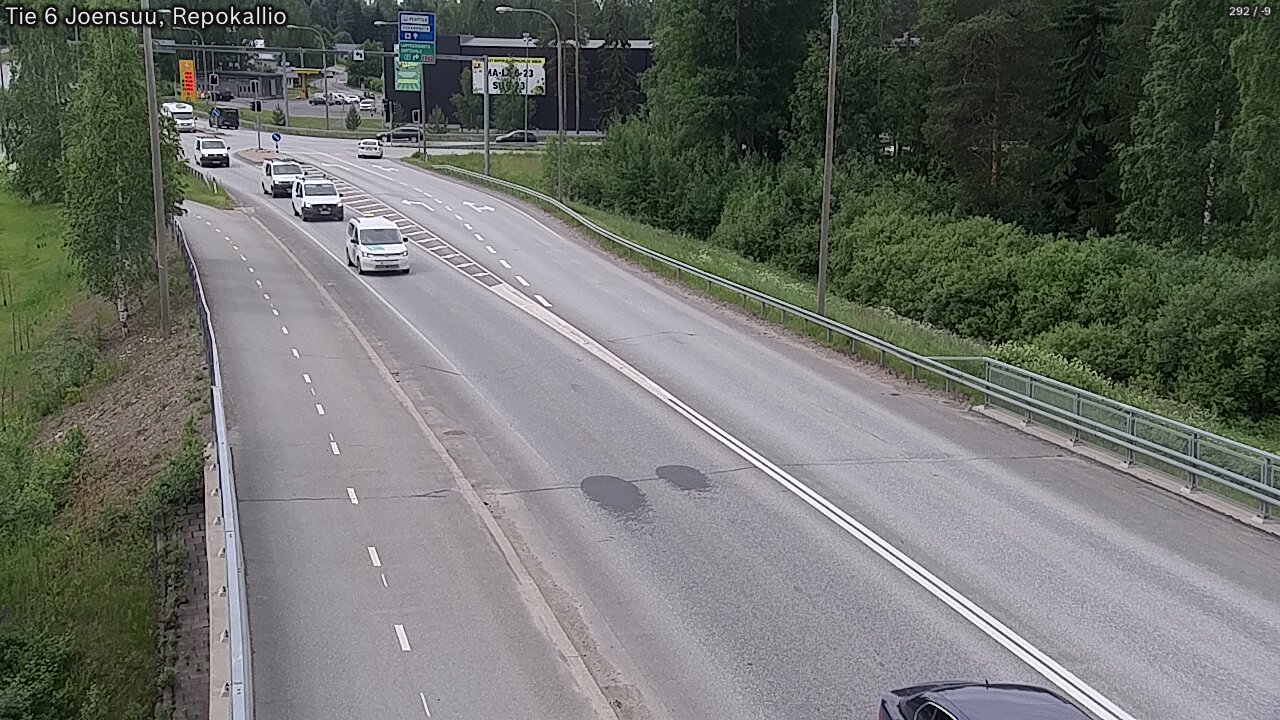 Kelikamerat Kuva Tie 6 Joensuu, Repokallio, Joensuu, Pohjois-Karjala