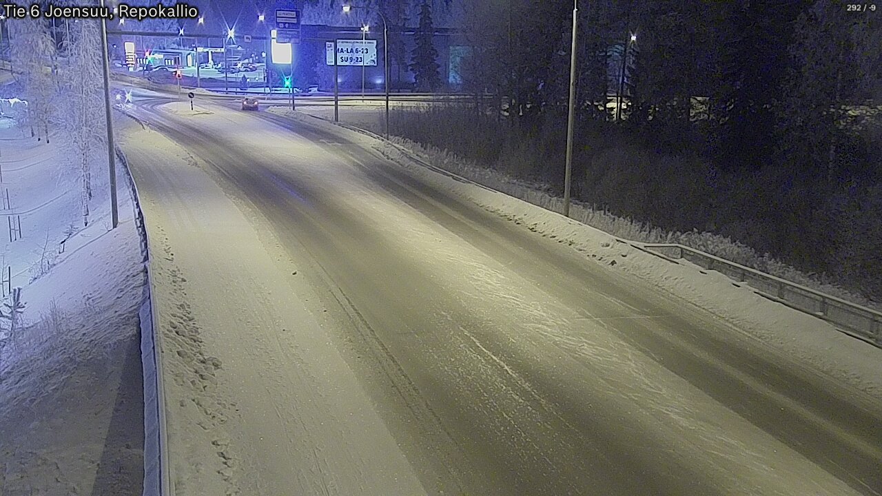 Kelikamerat Kuva Tie 6 Joensuu, Repokallio, Joensuu, Pohjois-Karjala