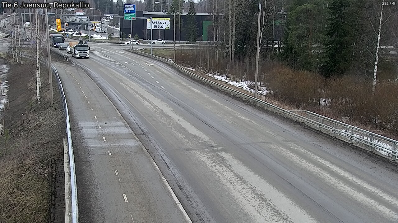 Weather Camera Image Road 6 Joensuu, Repokallio, Joensuu, Pohjois-Karjala