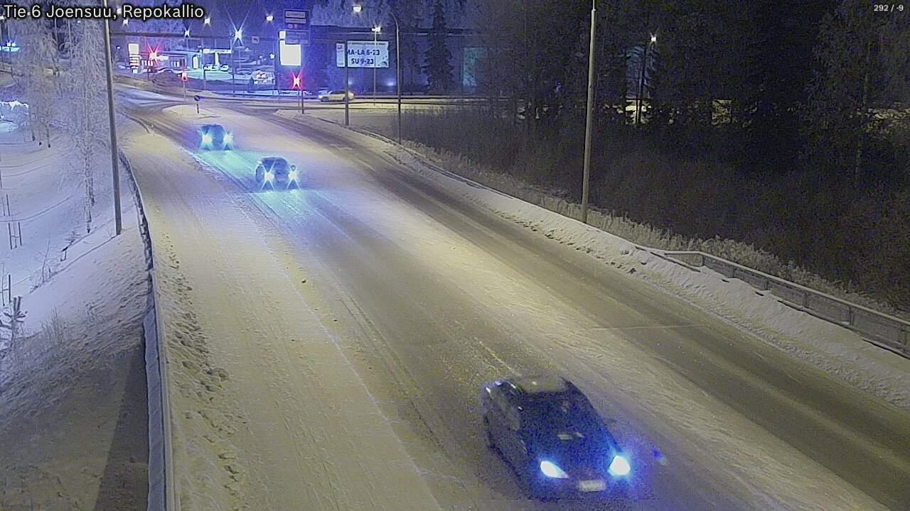 Kelikamerat Kuva Tie 6 Joensuu, Repokallio, Joensuu, Pohjois-Karjala