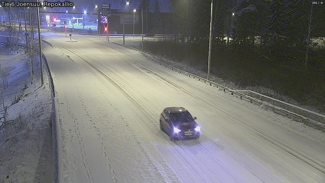 Kelikamerat Kuva Tie 6 Joensuu, Repokallio, Joensuu, Pohjois-Karjala