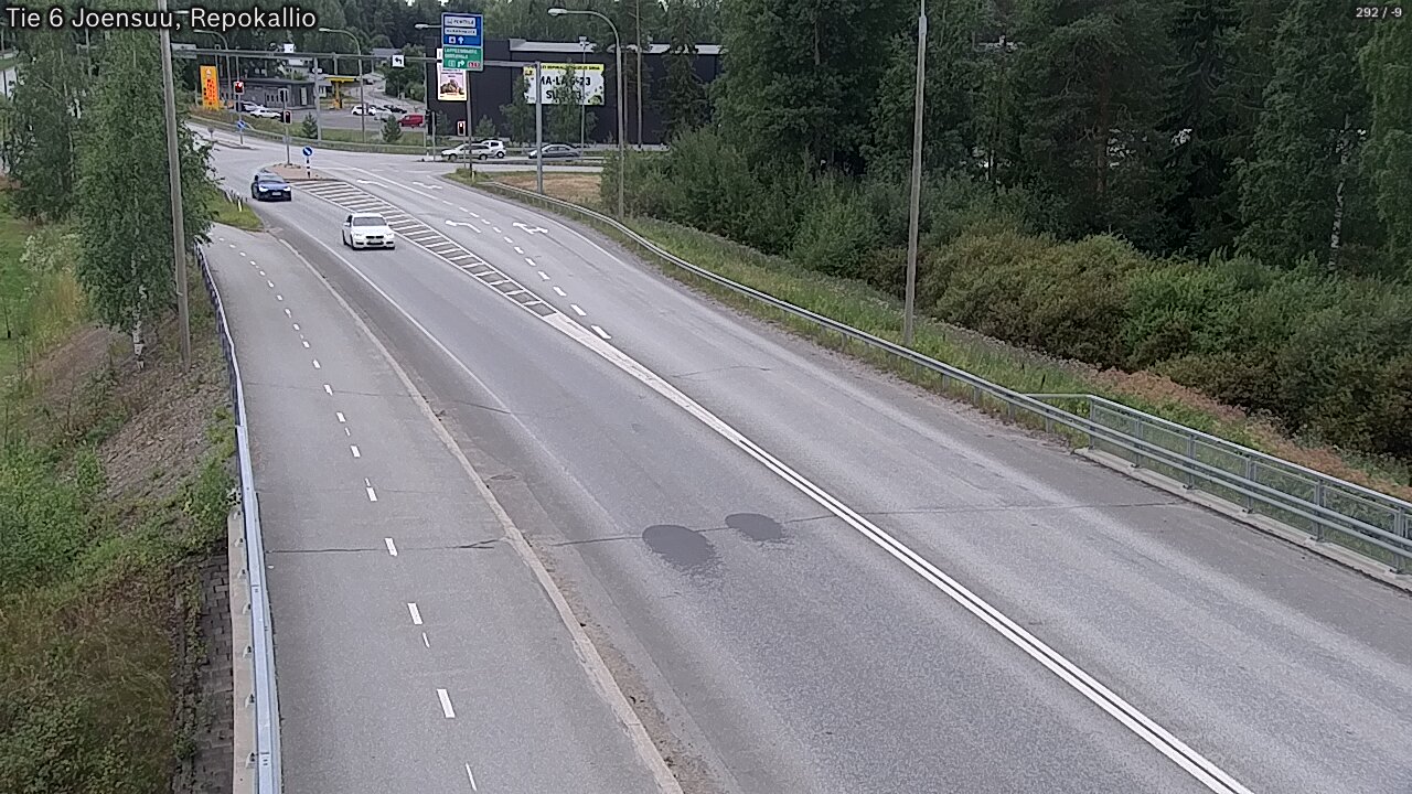 Weather Camera Image Väg 6 Joensuu, Repokallio, Joensuu, Pohjois-Karjala