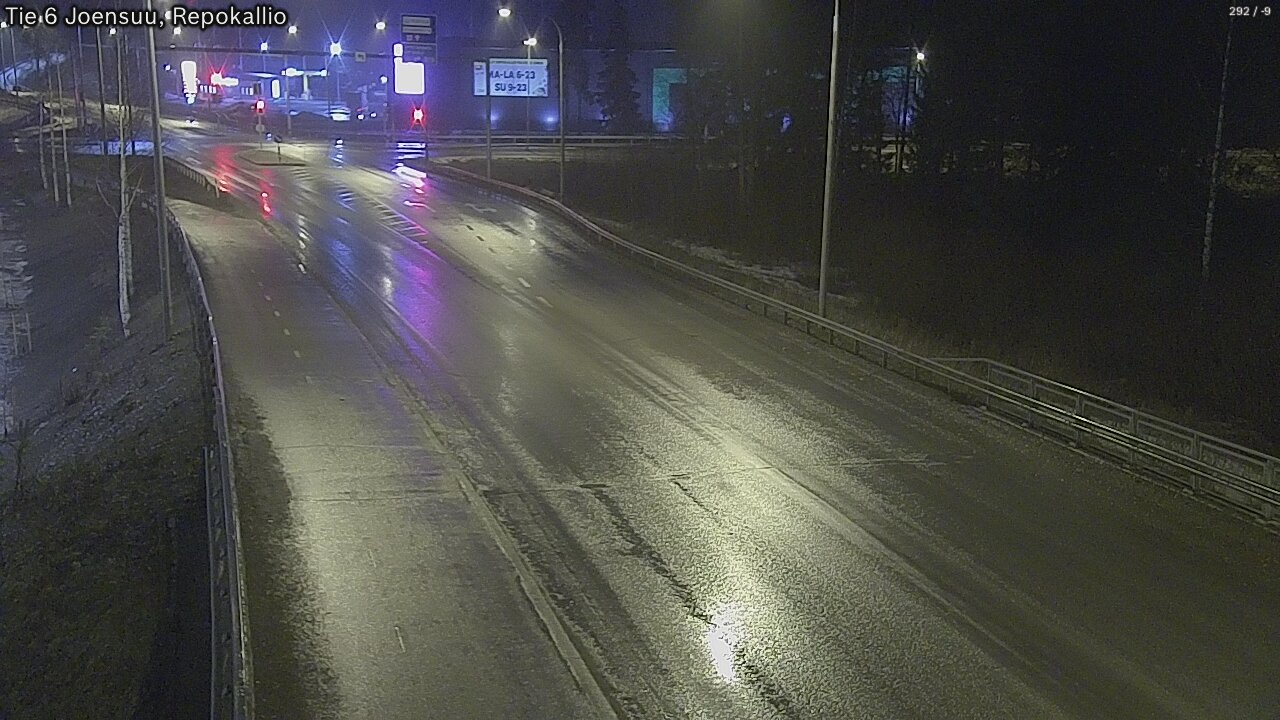 Kelikamerat Kuva Tie 6 Joensuu, Repokallio, Joensuu, Pohjois-Karjala