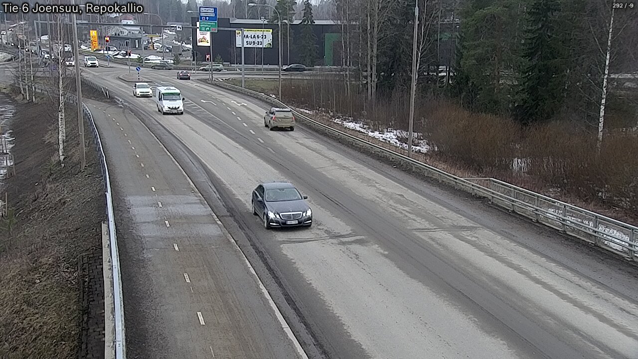 Weather Camera Image Road 6 Joensuu, Repokallio, Joensuu, Pohjois-Karjala
