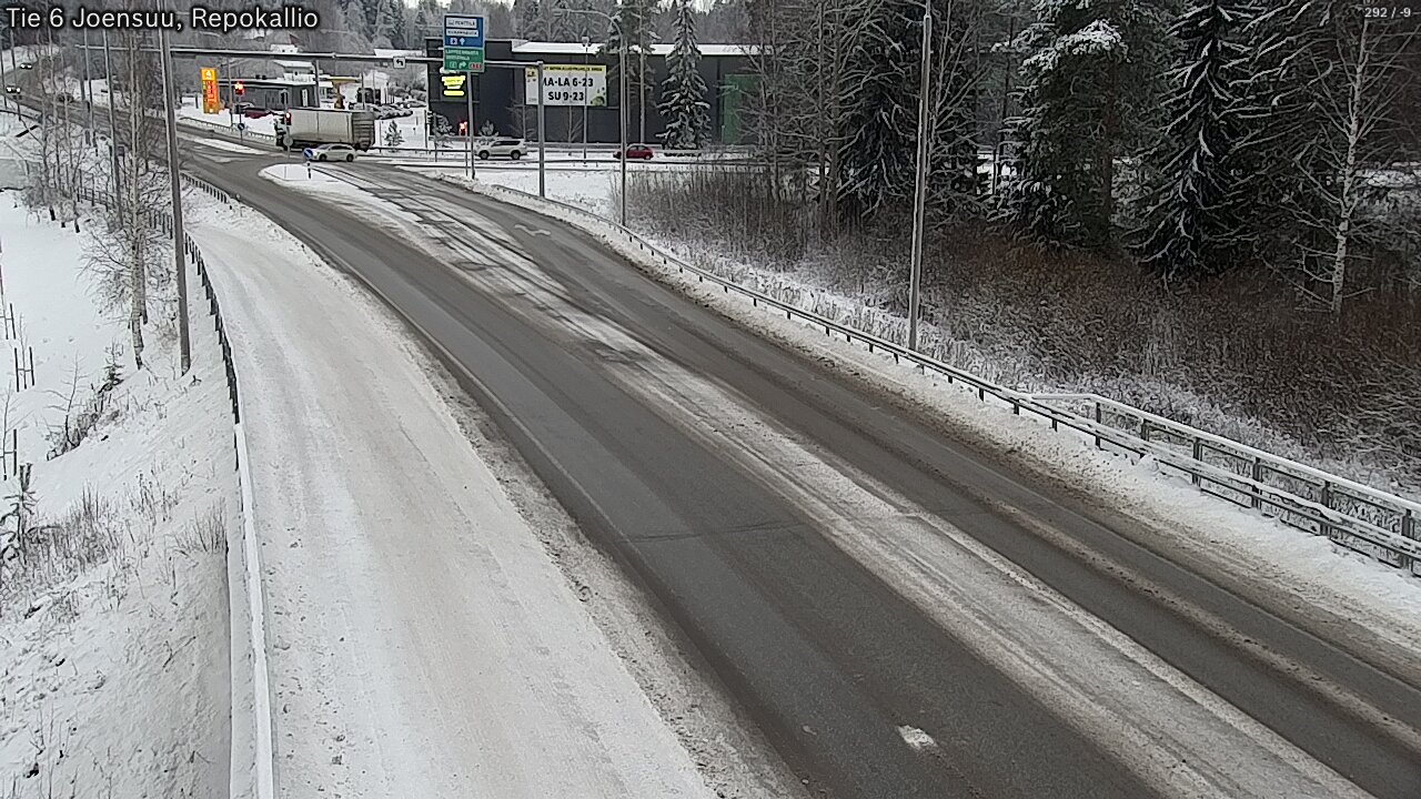 Kelikamerat Kuva Tie 6 Joensuu, Repokallio, Joensuu, Pohjois-Karjala