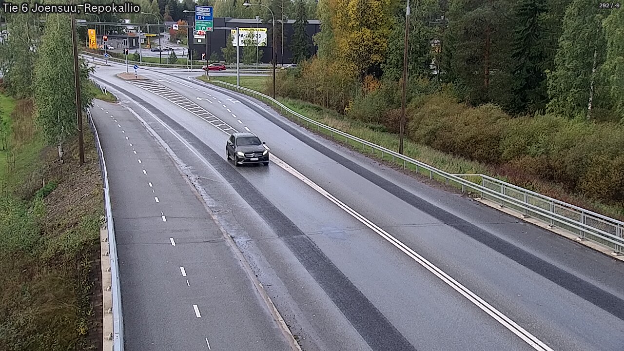 Weather Camera Image Road 6 Joensuu, Repokallio, Joensuu, Pohjois-Karjala