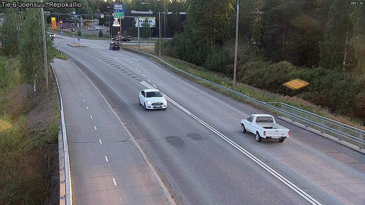 Kelikamerat Kuva Tie 6 Joensuu, Repokallio, Joensuu, Pohjois-Karjala