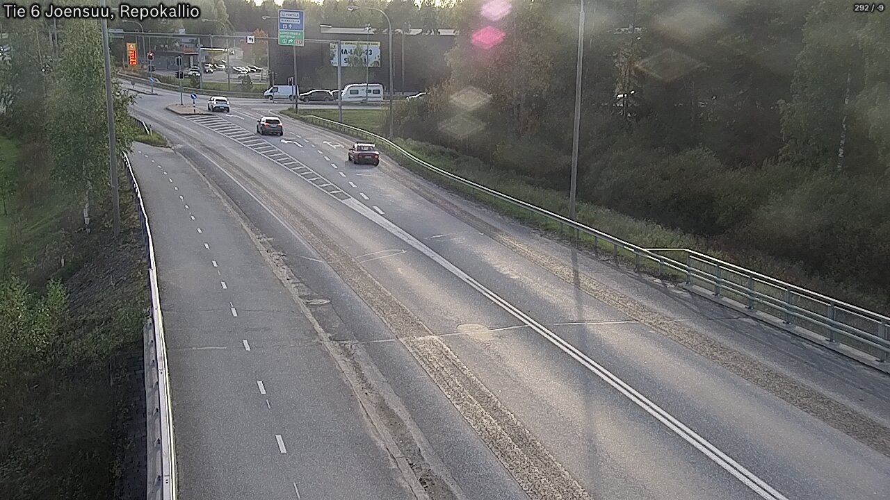 Weather Camera Image Road 6 Joensuu, Repokallio, Joensuu, Pohjois-Karjala