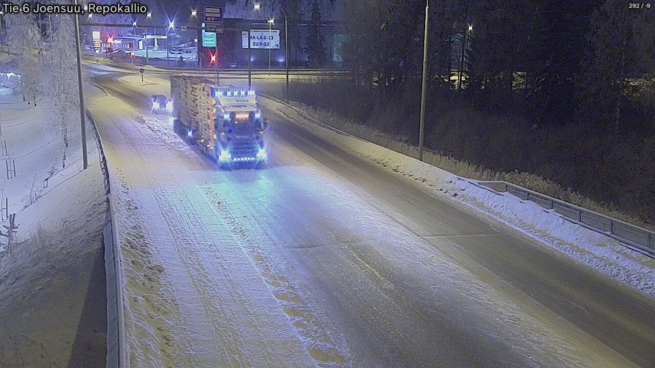 Kelikamerat Kuva Tie 6 Joensuu, Repokallio, Joensuu, Pohjois-Karjala