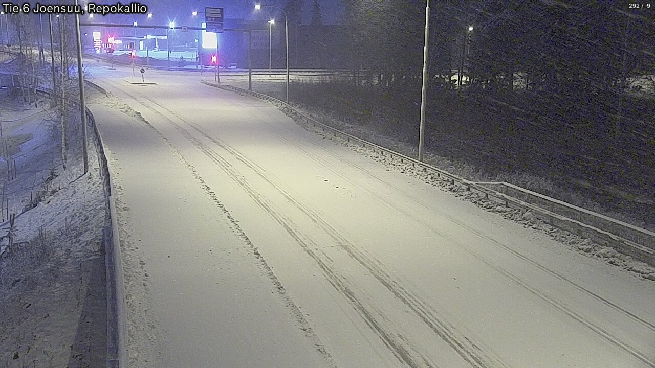 Kelikamerat Kuva Tie 6 Joensuu, Repokallio, Joensuu, Pohjois-Karjala