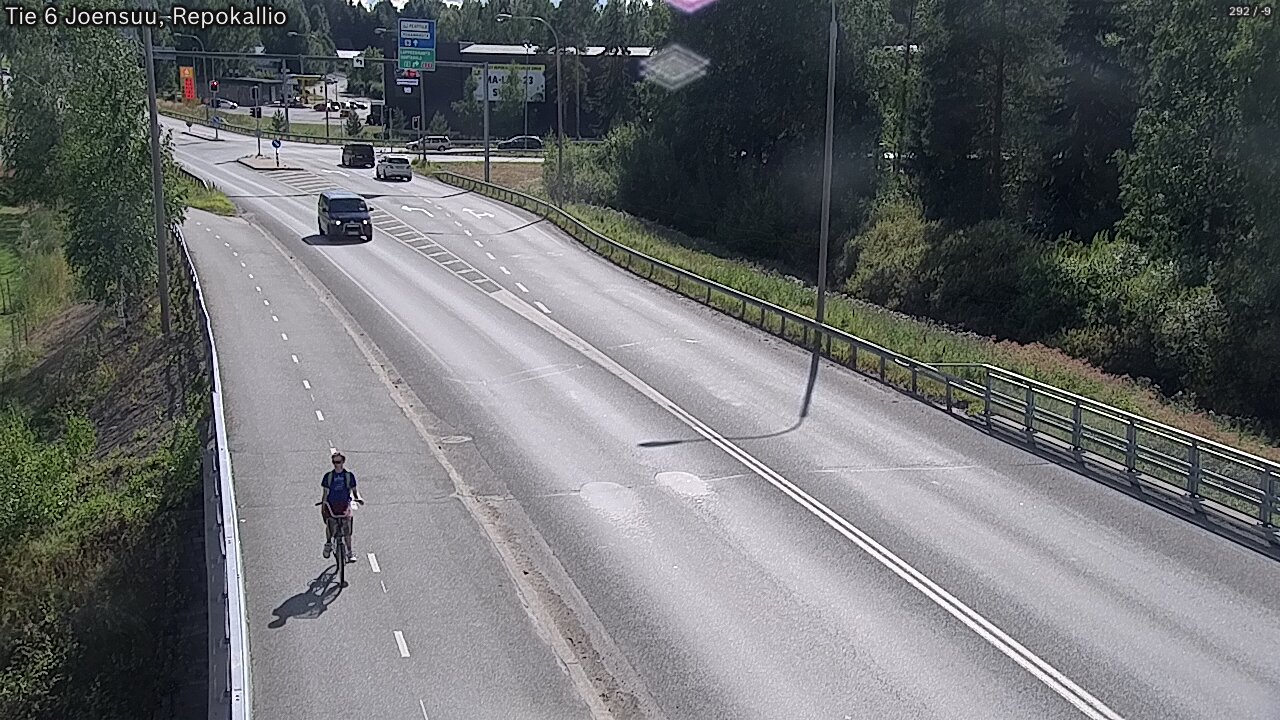 Kelikamerat Kuva Tie 6 Joensuu, Repokallio, Joensuu, Pohjois-Karjala