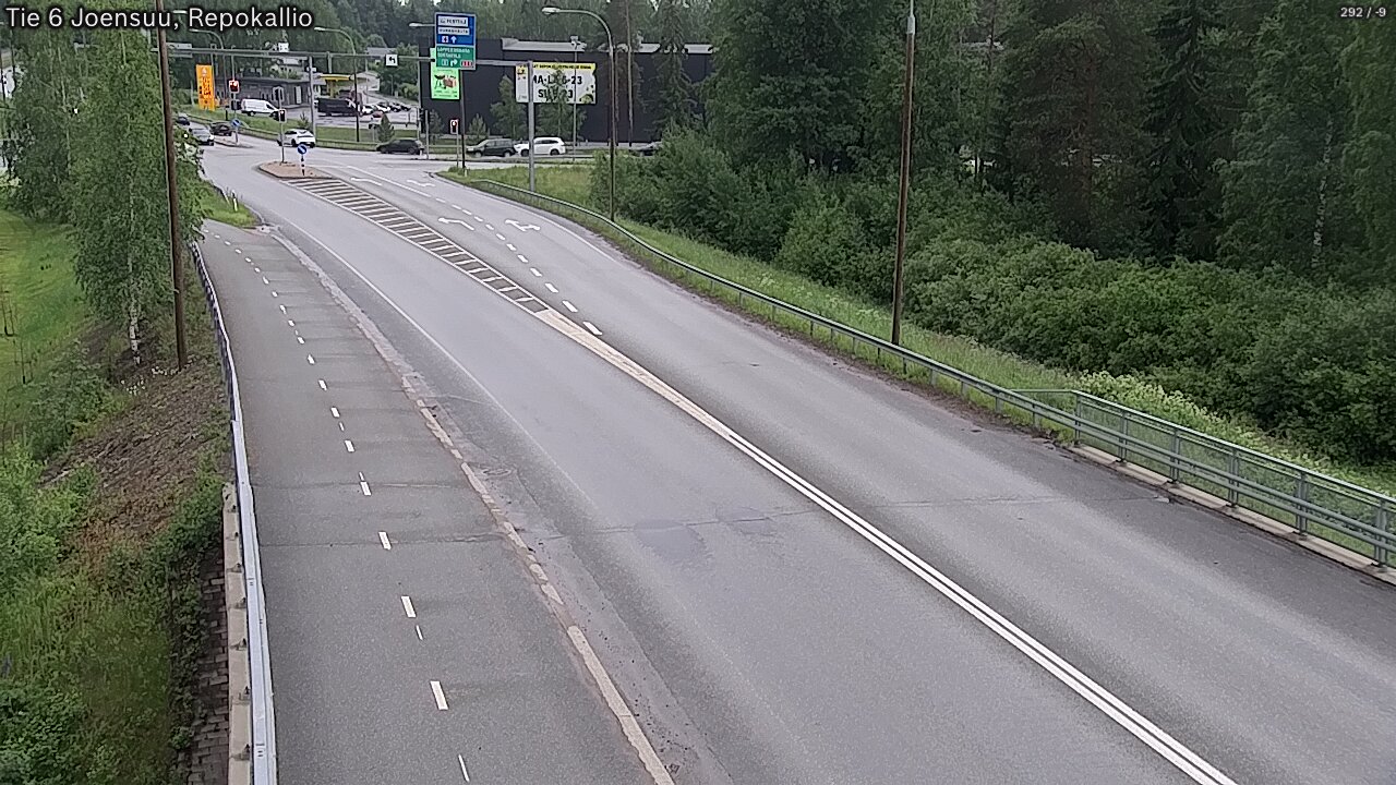 Weather Camera Image Road 6 Joensuu, Repokallio, Joensuu, Pohjois-Karjala