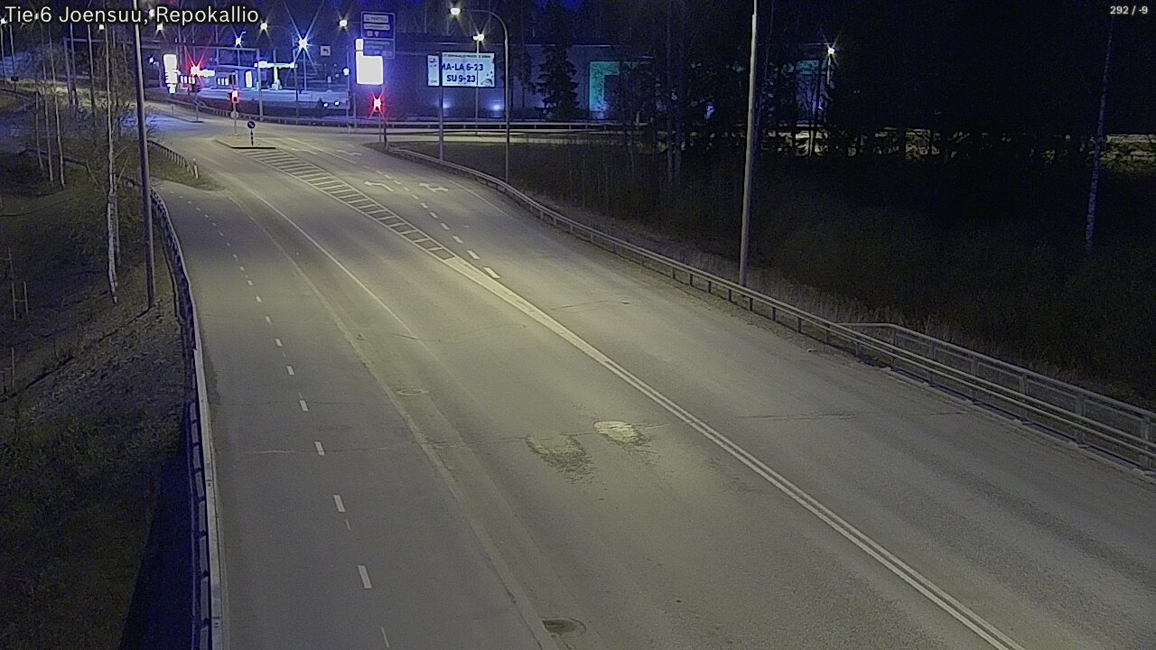 Kelikamerat Kuva Tie 6 Joensuu, Repokallio, Joensuu, Pohjois-Karjala
