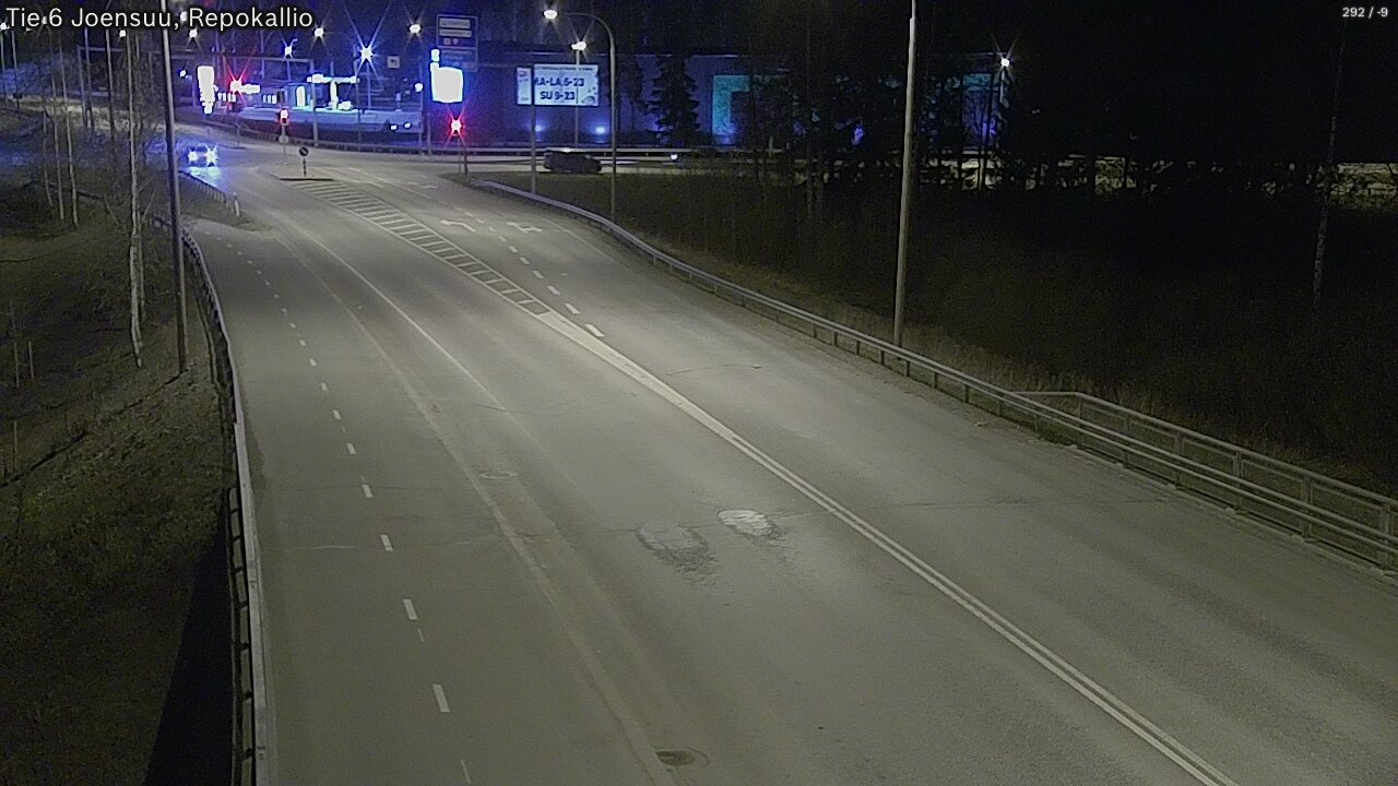 Weather Camera Image Road 6 Joensuu, Repokallio, Joensuu, Pohjois-Karjala