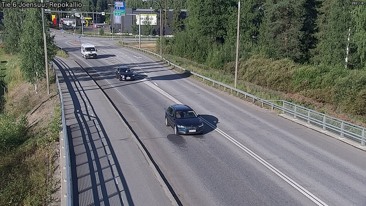 Weather Camera Image Road 6 Joensuu, Repokallio, Joensuu, Pohjois-Karjala
