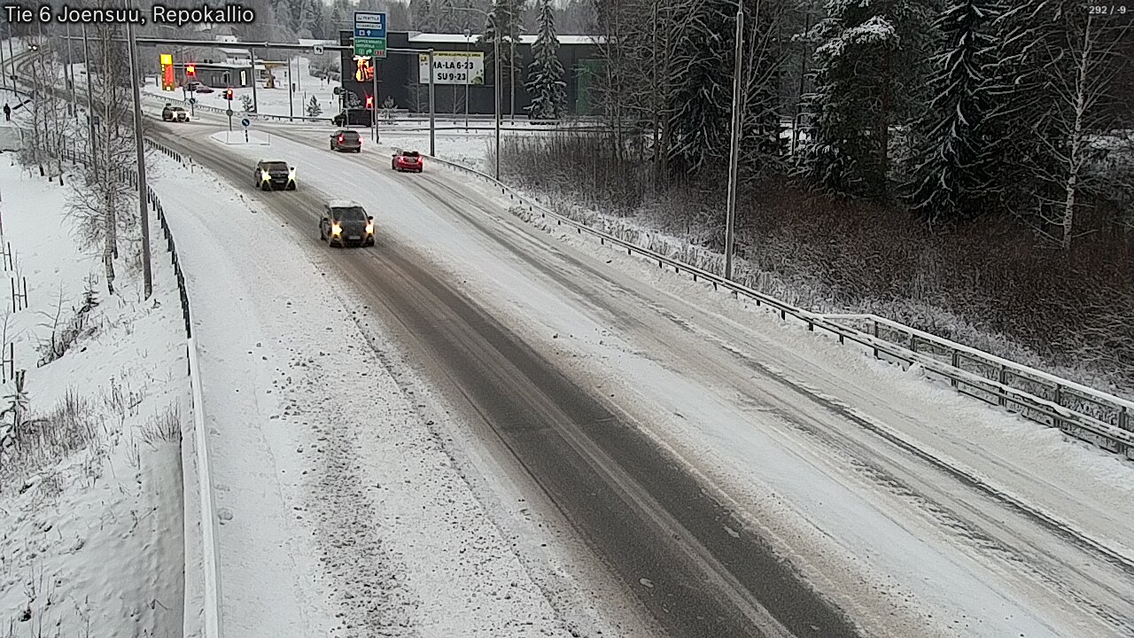 Kelikamerat Kuva Tie 6 Joensuu, Repokallio, Joensuu, Pohjois-Karjala