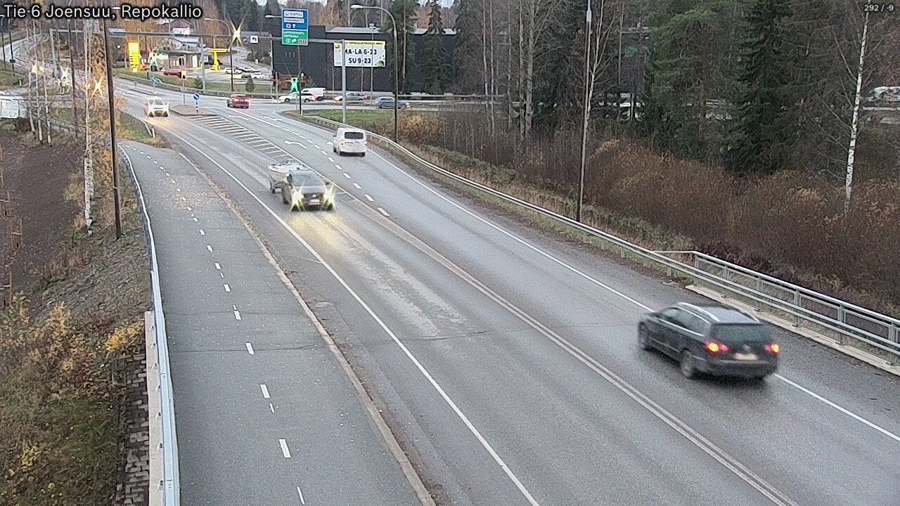 Kelikamerat Kuva Tie 6 Joensuu, Repokallio, Joensuu, Pohjois-Karjala