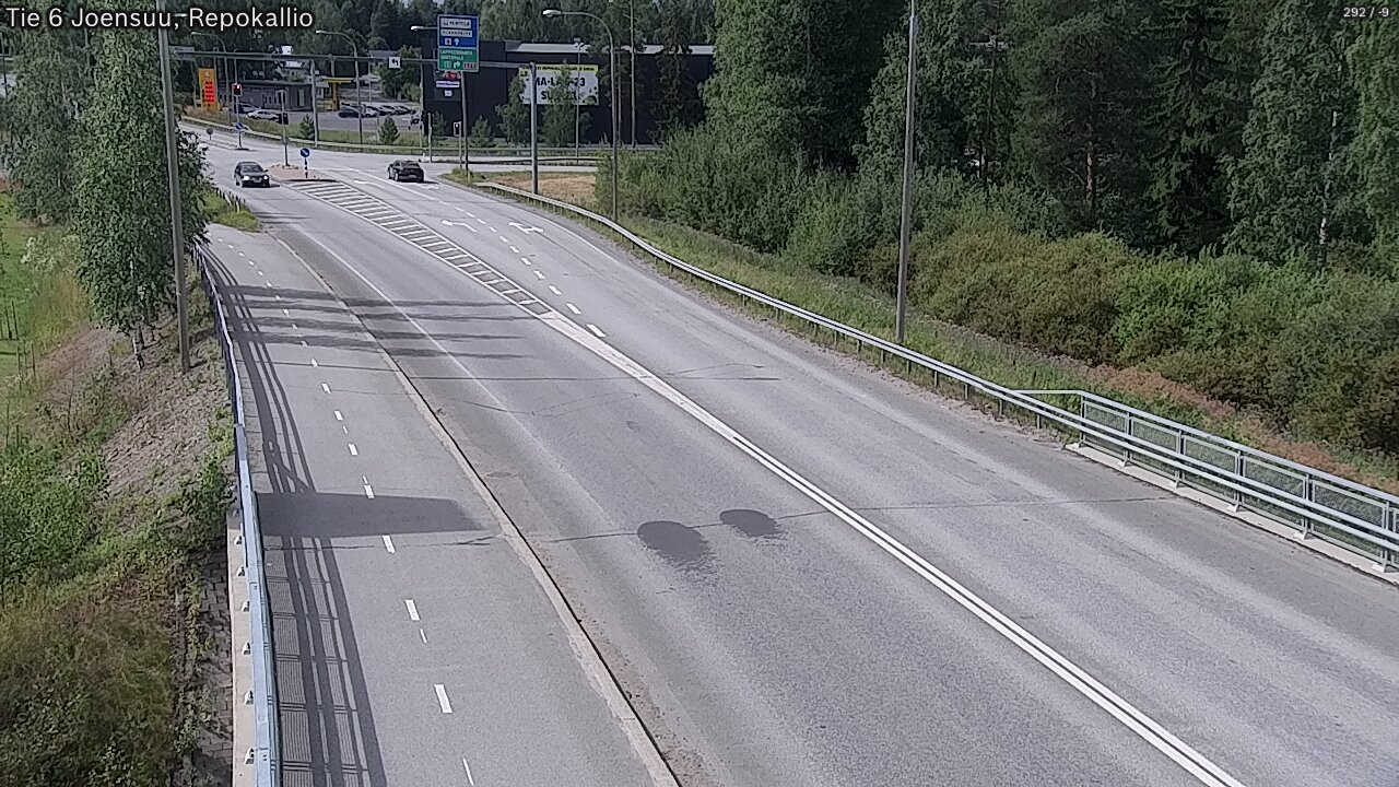 Weather Camera Image Väg 6 Joensuu, Repokallio, Joensuu, Pohjois-Karjala
