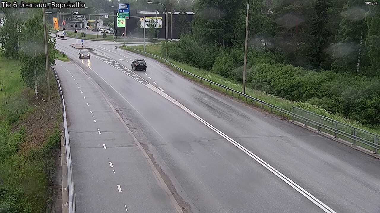 Kelikamerat Kuva Tie 6 Joensuu, Repokallio, Joensuu, Pohjois-Karjala