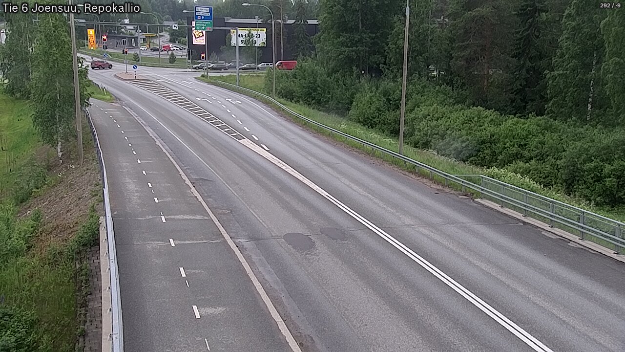 Kelikamerat Kuva Tie 6 Joensuu, Repokallio, Joensuu, Pohjois-Karjala