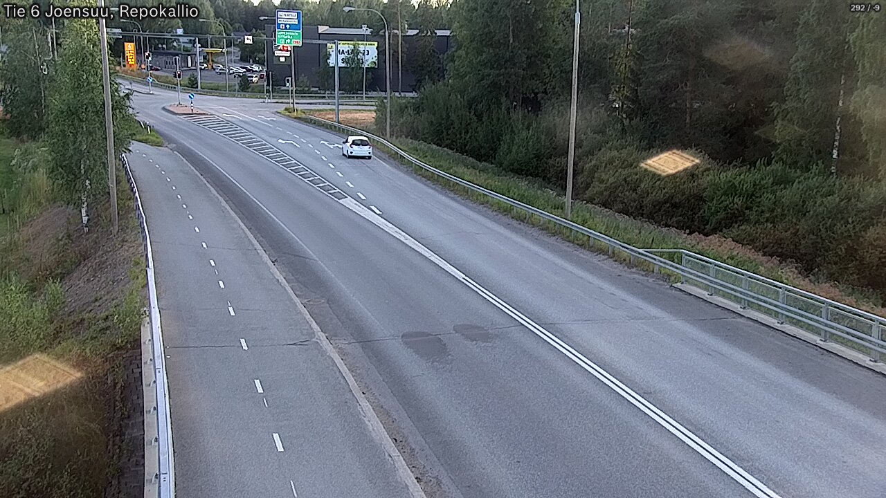 Kelikamerat Kuva Tie 6 Joensuu, Repokallio, Joensuu, Pohjois-Karjala