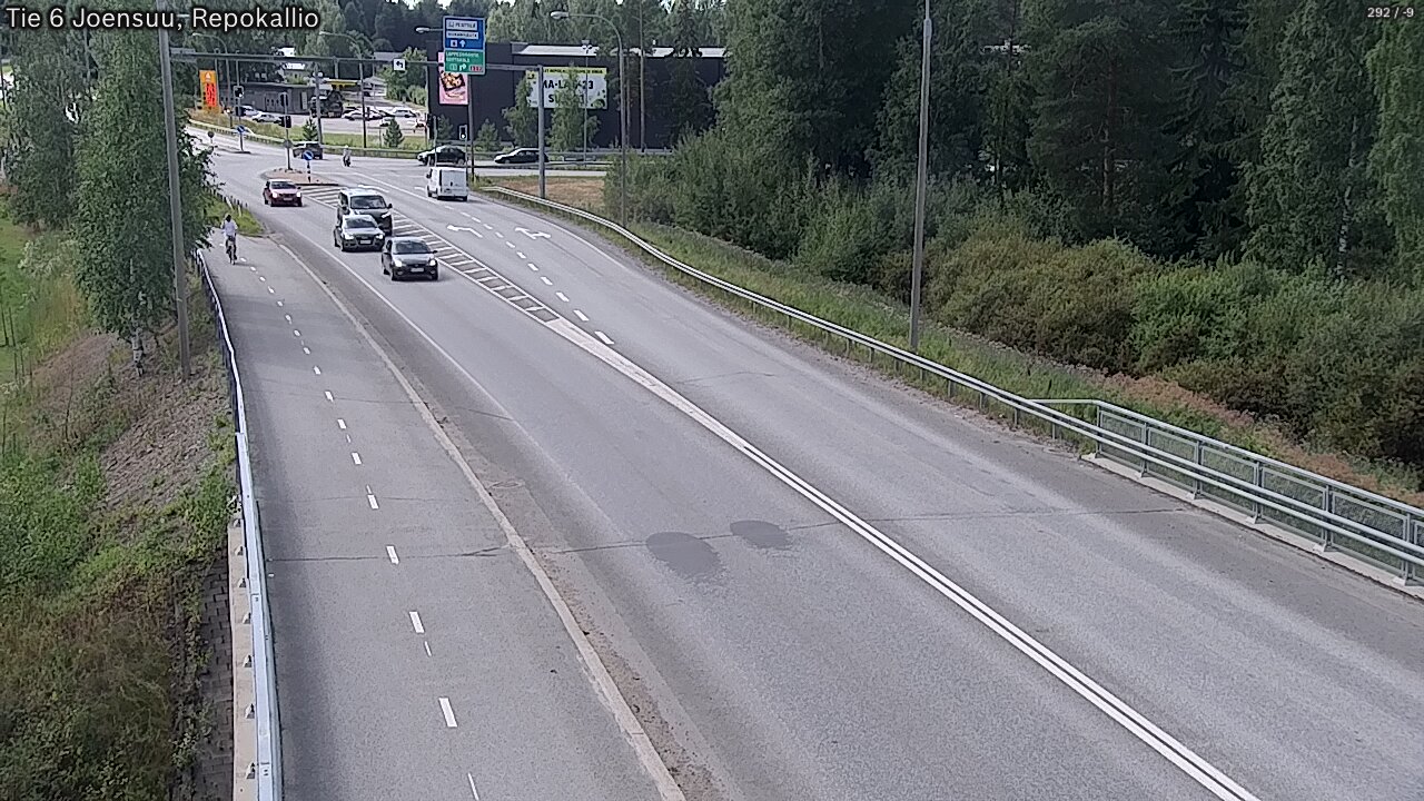 Kelikamerat Kuva Tie 6 Joensuu, Repokallio, Joensuu, Pohjois-Karjala