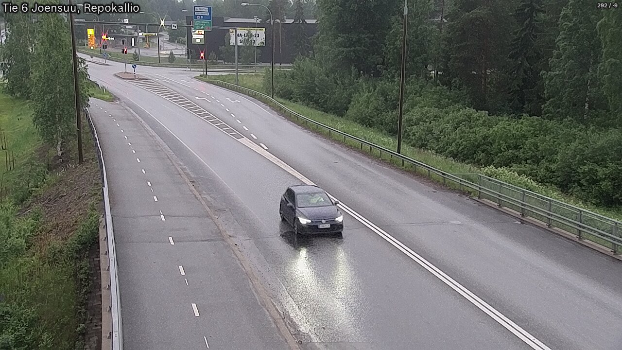 Kelikamerat Kuva Tie 6 Joensuu, Repokallio, Joensuu, Pohjois-Karjala