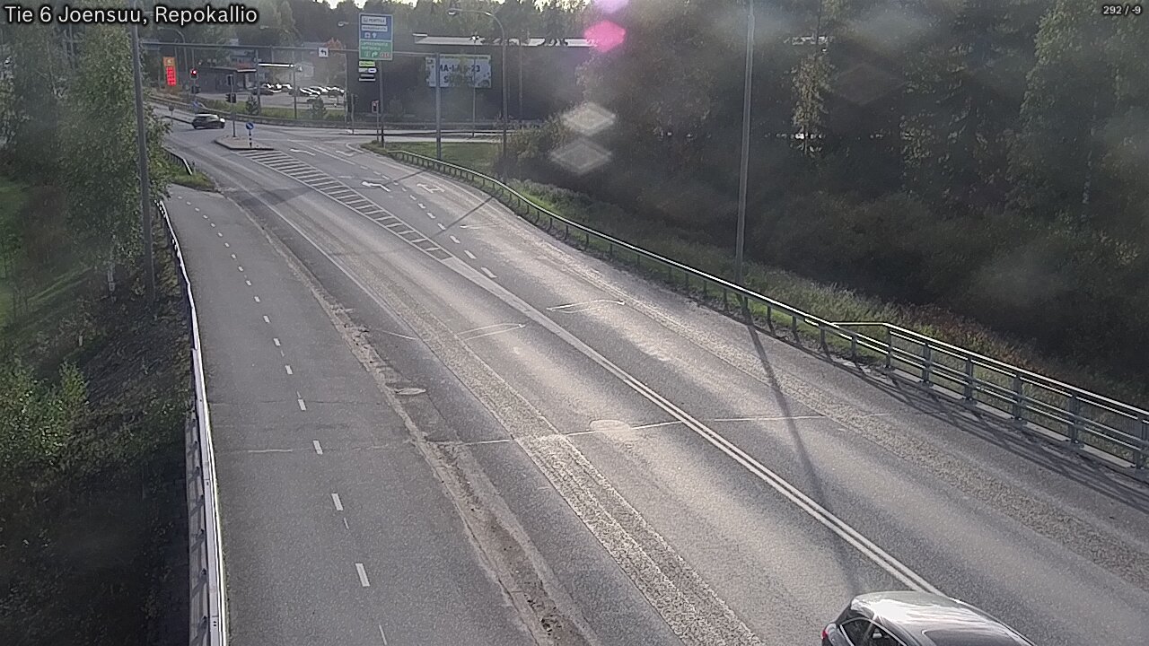 Weather Camera Image Road 6 Joensuu, Repokallio, Joensuu, Pohjois-Karjala