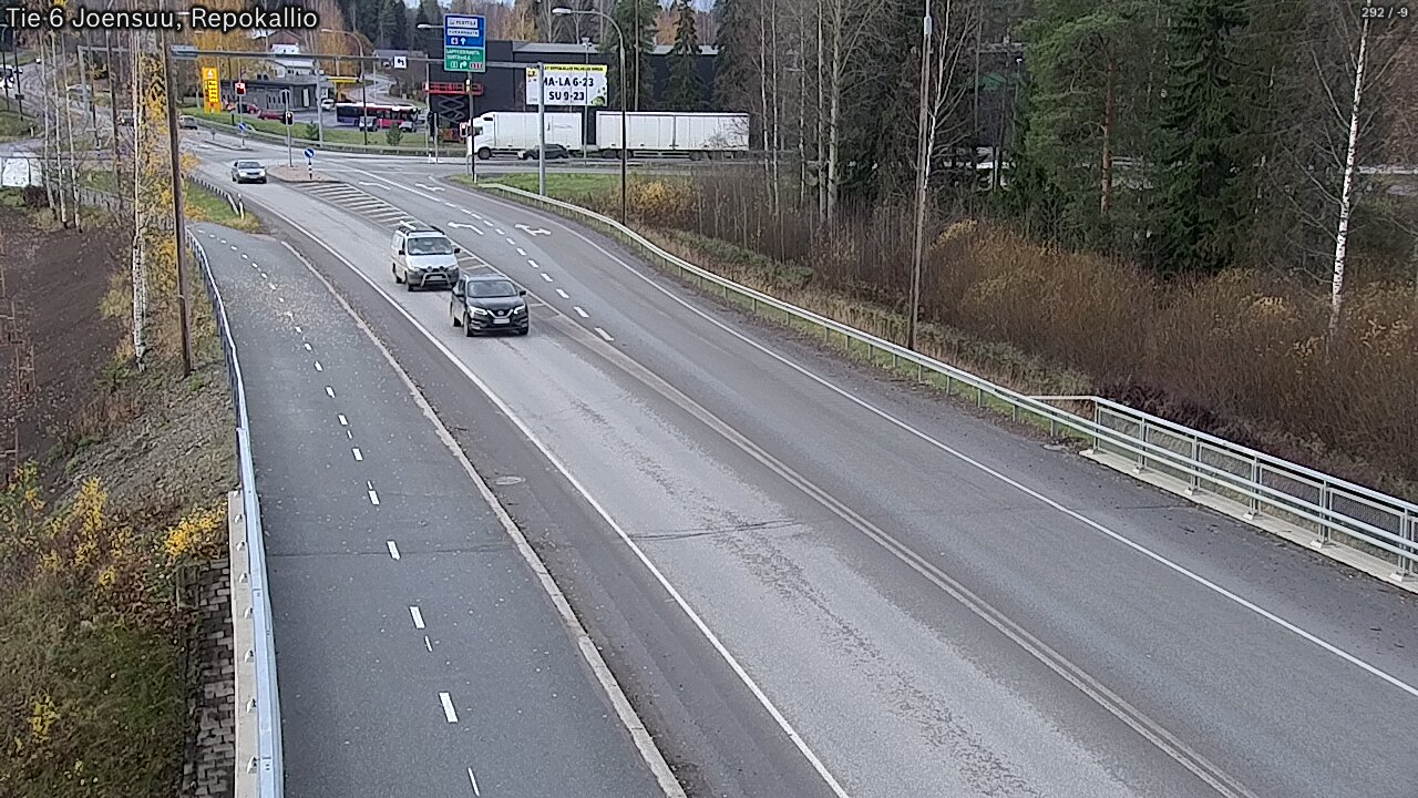 Kelikamerat Kuva Tie 6 Joensuu, Repokallio, Joensuu, Pohjois-Karjala