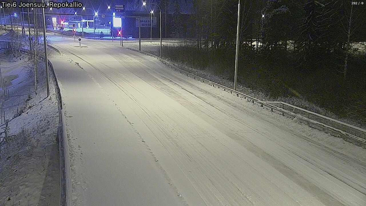 Kelikamerat Kuva Tie 6 Joensuu, Repokallio, Joensuu, Pohjois-Karjala