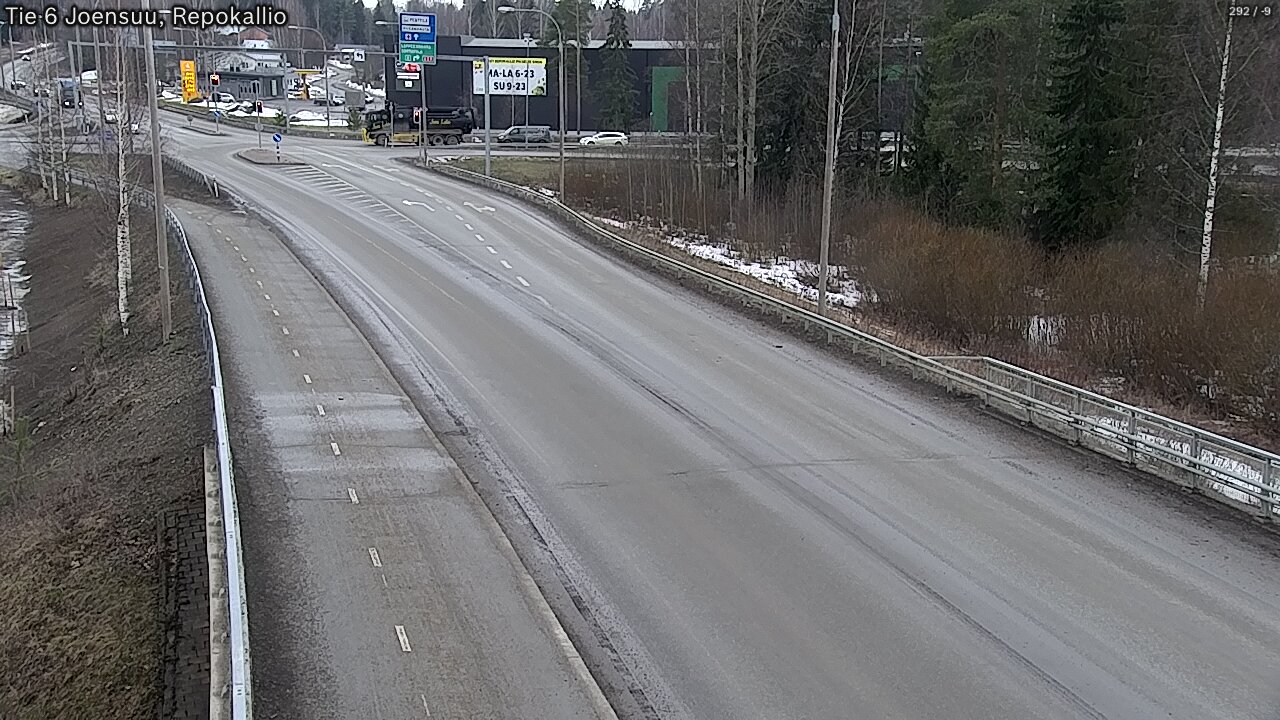 Weather Camera Image Road 6 Joensuu, Repokallio, Joensuu, Pohjois-Karjala