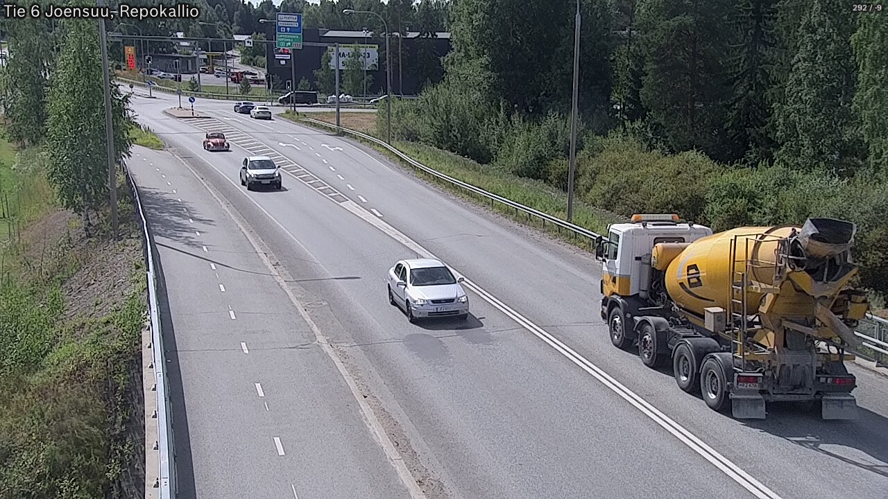 Kelikamerat Kuva Tie 6 Joensuu, Repokallio, Joensuu, Pohjois-Karjala