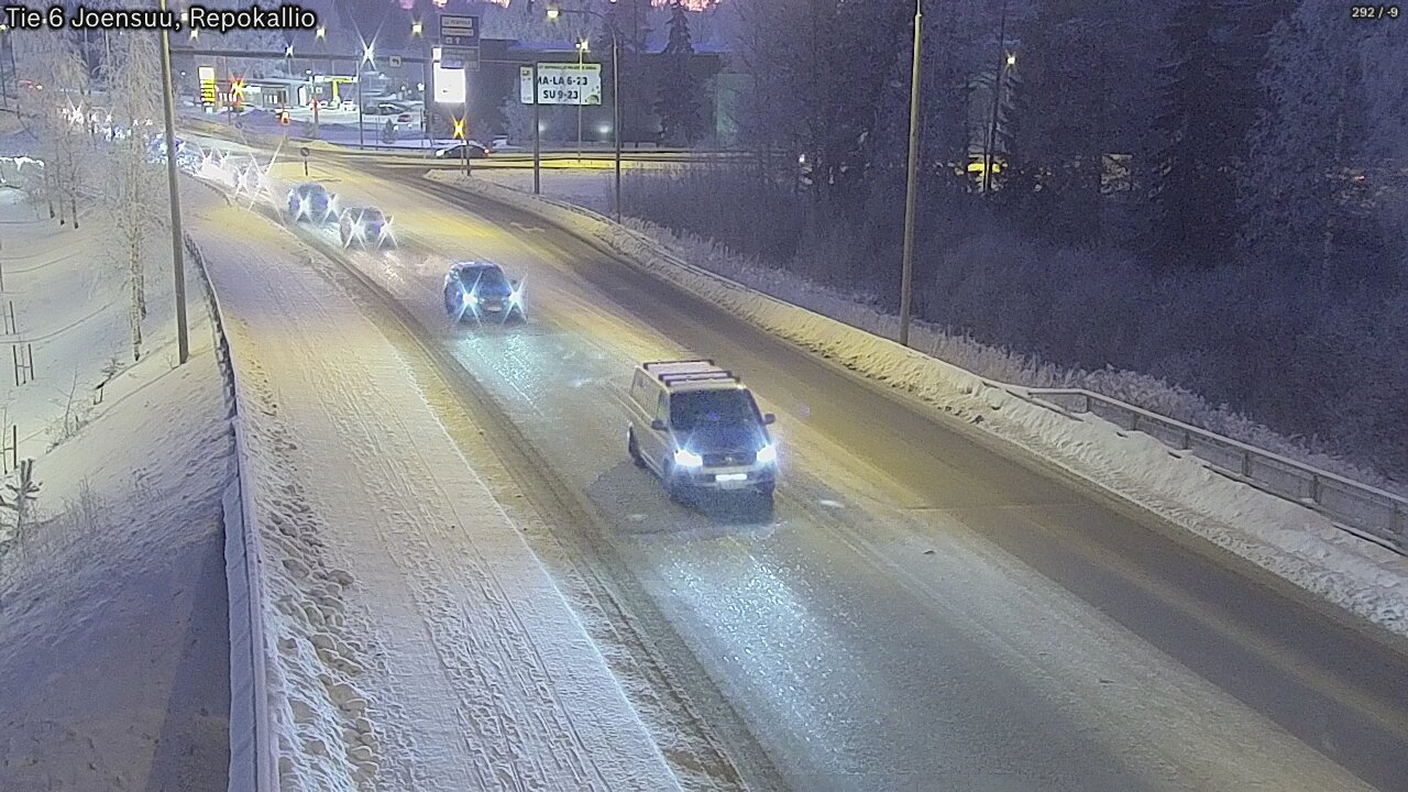 Kelikamerat Kuva Tie 6 Joensuu, Repokallio, Joensuu, Pohjois-Karjala