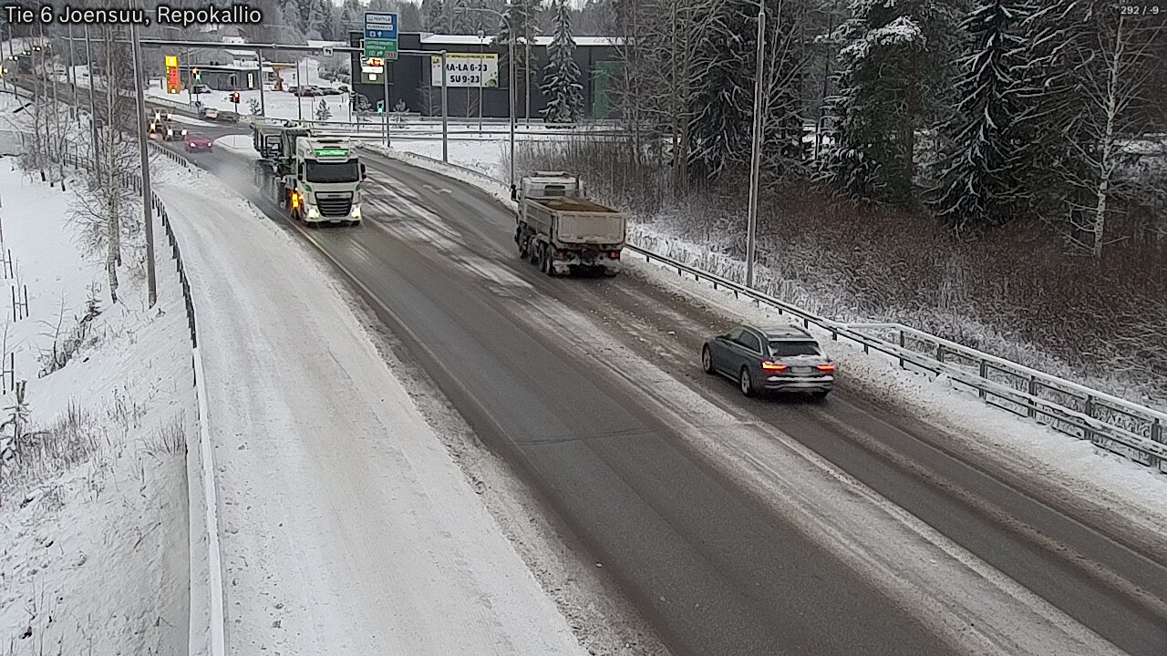 Kelikamerat Kuva Tie 6 Joensuu, Repokallio, Joensuu, Pohjois-Karjala
