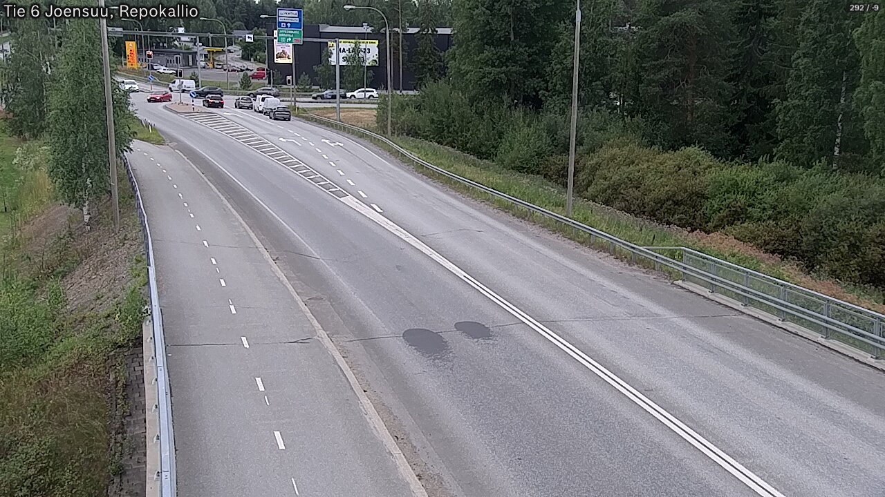 Weather Camera Image Väg 6 Joensuu, Repokallio, Joensuu, Pohjois-Karjala